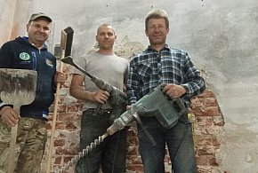 Remont garażu OSP Karsznice Duże nabiera tempa. Strażacy szykują się na 100-lecie -328156