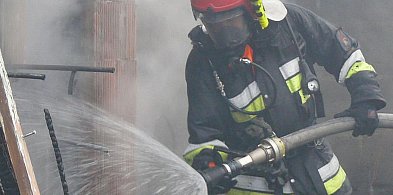 Użył węża ogrodowego do gaszenia pożaru, potem przybyła straż-328361