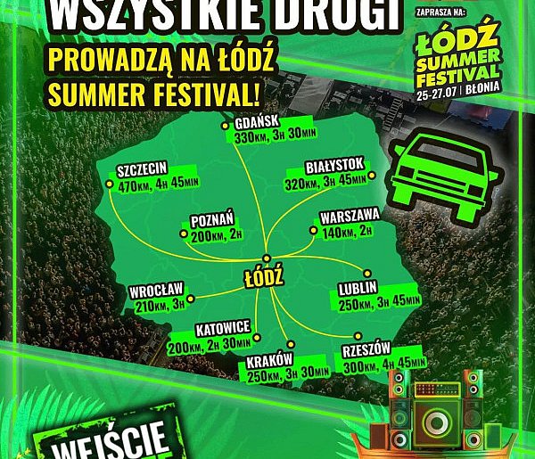 Łódź Summer Festival startuje w weekend. Dojedź tam za darmo z ŁKA!-328541