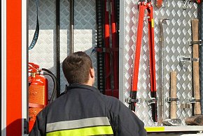 Sanniki. Pożar sadzy w przewodzie kominowym-328643