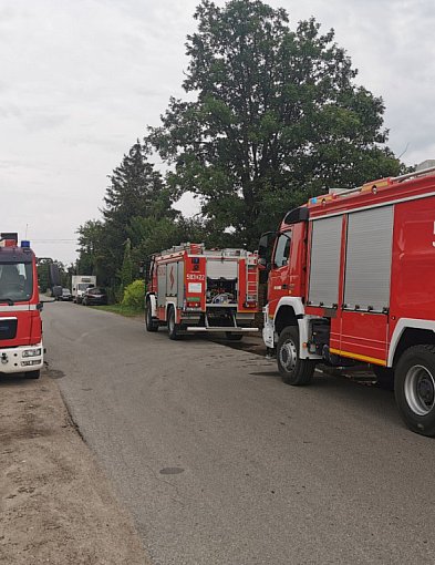 Wybuch gazu w piekarni – poparzony pracownik trafił do szpitala-329239
