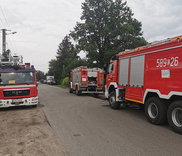 Wybuch gazu w piekarni – poparzony pracownik trafił do szpitala-329239