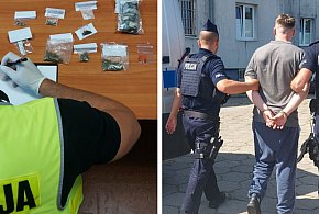 Policjanci z Łowicza zatrzymali 29-latka ze znaczną ilością narkotyków -329406
