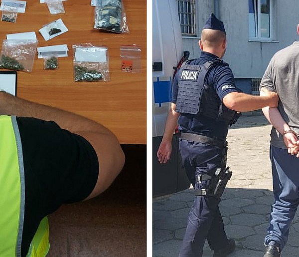 Policjanci z Łowicza zatrzymali 29-latka ze znaczną ilością narkotyków -329406