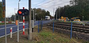 Przejazd kolejowy w Arkadii zamknięty na dłużej