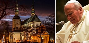 Papież w Łowiczu – tłumy wiernych, tak Łowicz wi