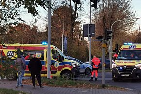 Wypadek na Poznańskiej w Łowiczu-12580