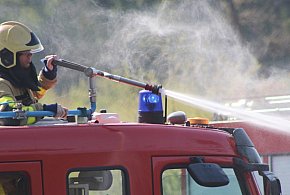 Pożar w gminie Domaniewice. Rolnicze zbiory w ogniu-330293