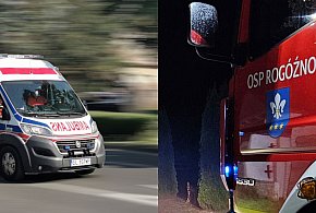 Strażacy wspierali ratowników medycznych. Ratowali 70-latkę-331758