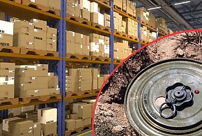 AKTUALIZACJA. Mina w paczce kurierskiej? Na miejsce wezwano saperów-332768