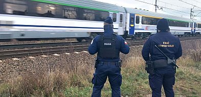 Infrastruktura kolejowa pod okiem policji i SOK w powiecie łowickim-333711