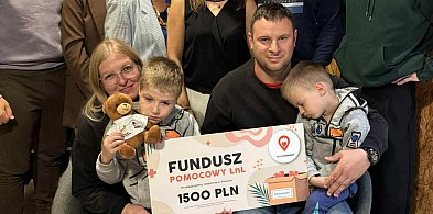 Radni Łączy nas Łowicz dzielą się dietami. Tym razem wsparli Adasia i Kubusia  -330684