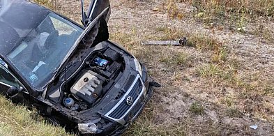 AKTUALIZACJA. Volkswagen nie bez powodu wylądował w rowie-331323