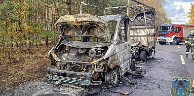 Okolice Łowicza. Gorąco na DK 70. Ten pożar mógł zakończyć się tragicznie-331626