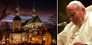 Papież w Łowiczu – tłumy wiernych, tak Łowicz witał Jana Pawła II-331797