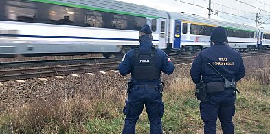 Infrastruktura kolejowa pod okiem policji i SOK w powiecie łowickim-333711