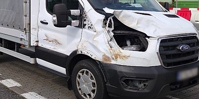 Rozbite auto dostarczało towary. Inspektorzy w szoku-330253