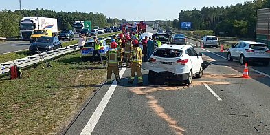 4 samochody zderzyły się na A2-330553