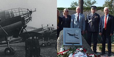 Historyczny bombowiec stanie na skwerze w Bełchowie-331153