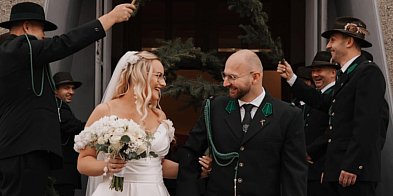 Ślub z myśliwskim akcentem-332345