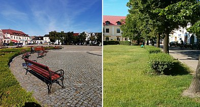 Lepiej usiądźcie! Tak wyglądał Nowy Rynek w Łowiczu 20 lat temu. Tonął w zieleni-330771