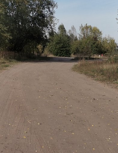 MAPA. Na razie jest tu piach i kurz a ma być droga i ścieżka rowerowa!-331420