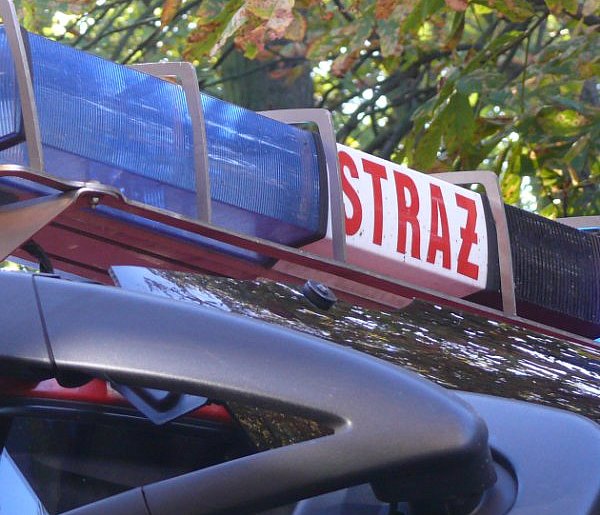 Corolla w rowie, na pomoc ruszyli strażacy-332258