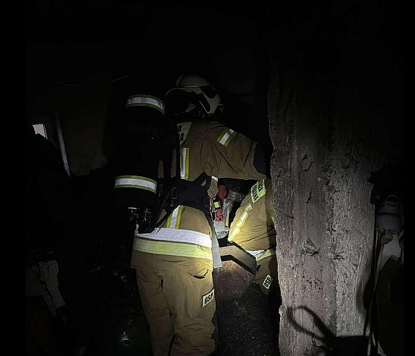 Groźny pożar został w porę opanowany. Strażacy spisali się na medal!-332663