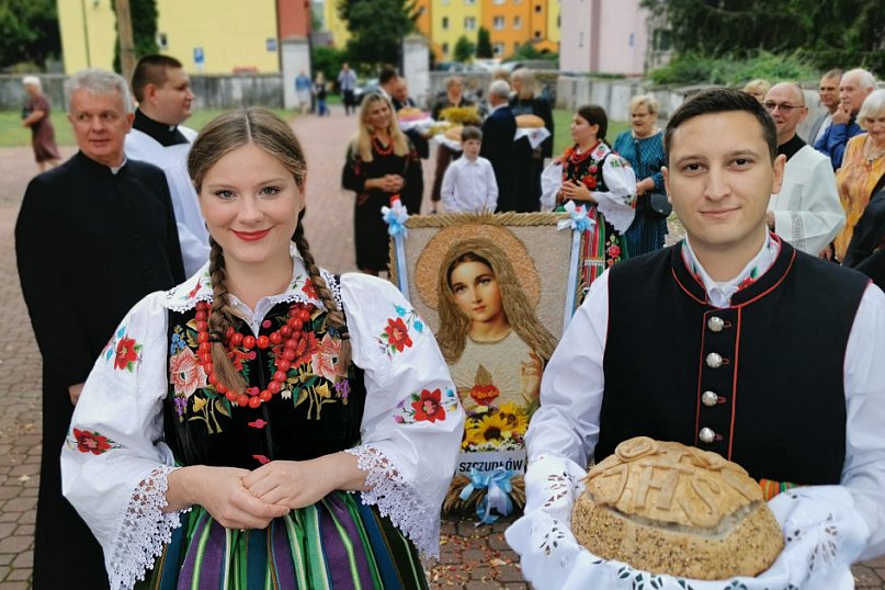 Dożynki w parafii pw. Świętego Ducha w Łowiczu