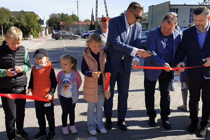 Oficjalne otwarcie parkingu na Konopackiego