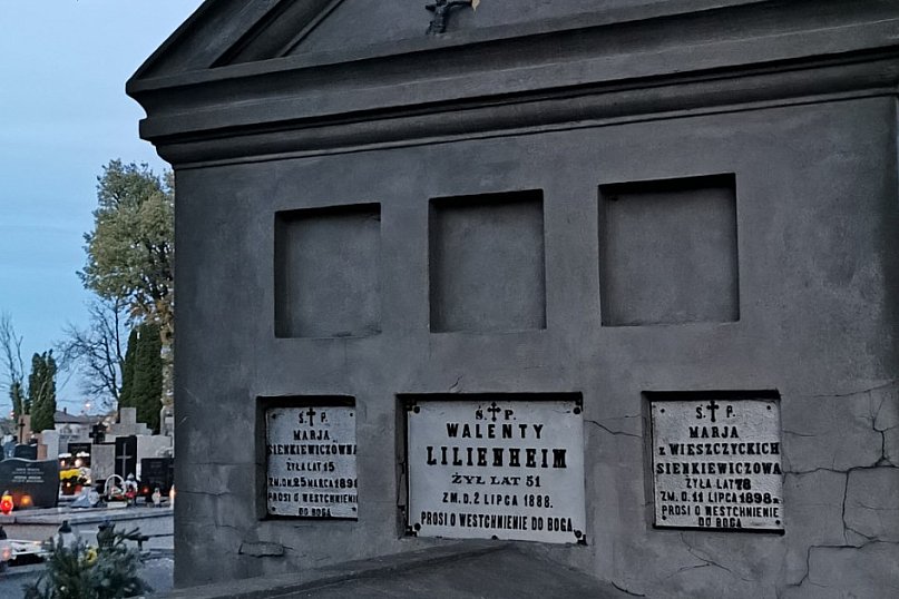 Cmentarz katedralny - stare grobowce