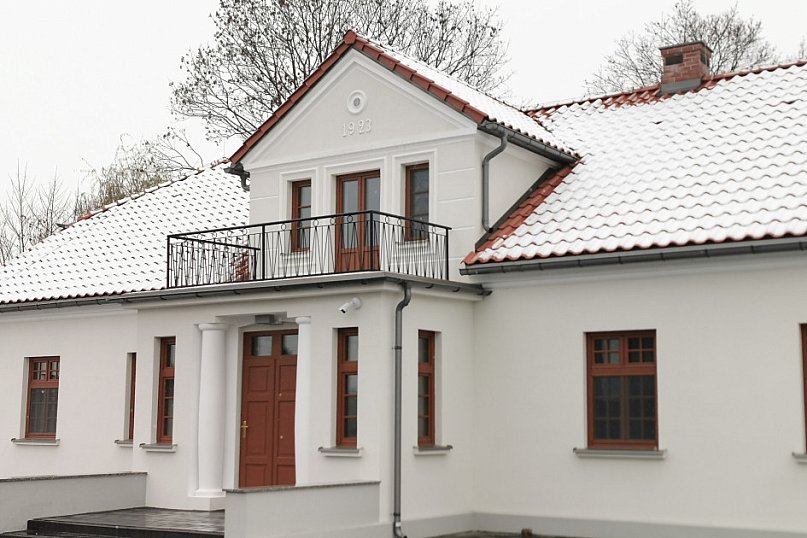 Dworek w Chąśnie po remoncie zachwyca