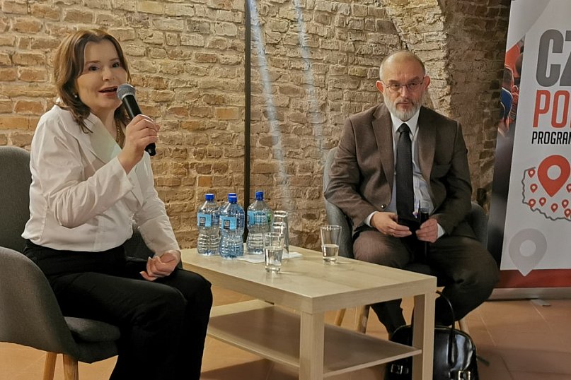 Spotkanie Anną Krupką w Łowiczu