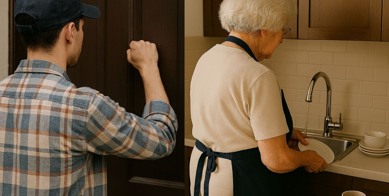 Seniorka nie przekazała pieniędzy oszustowi, bo nie słyszała jak pukał do drzwi. fot. tb/NŁ