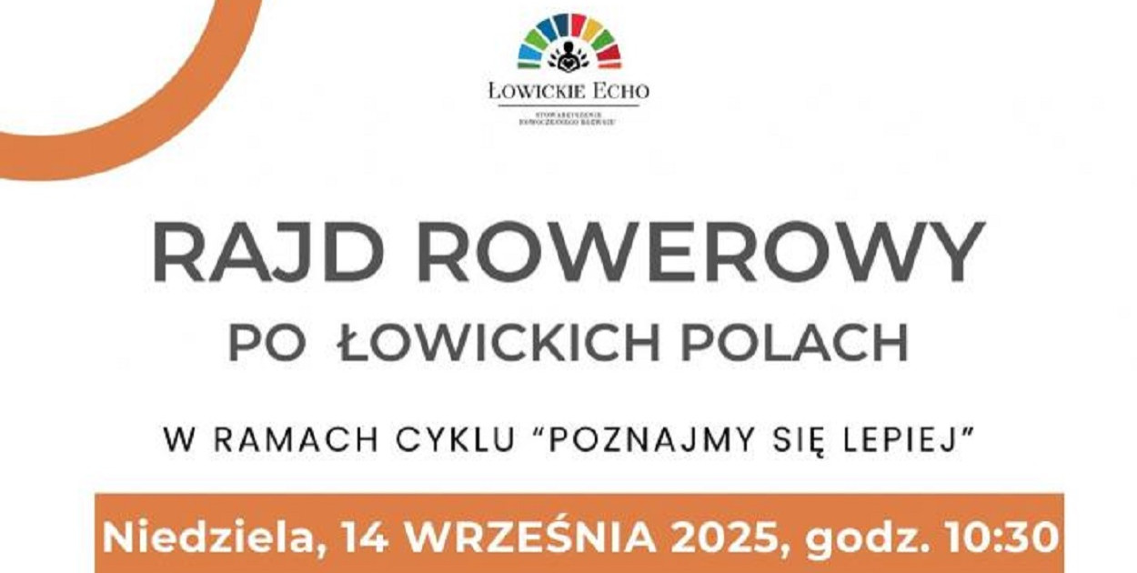 Łowicz. Rajd rowerowy  z „Łowickim Echem”