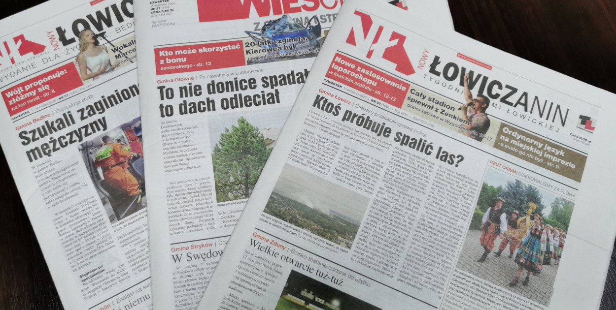 Jeden tygodnik, trzy wydania, mnóstwo ciekawych treści. 