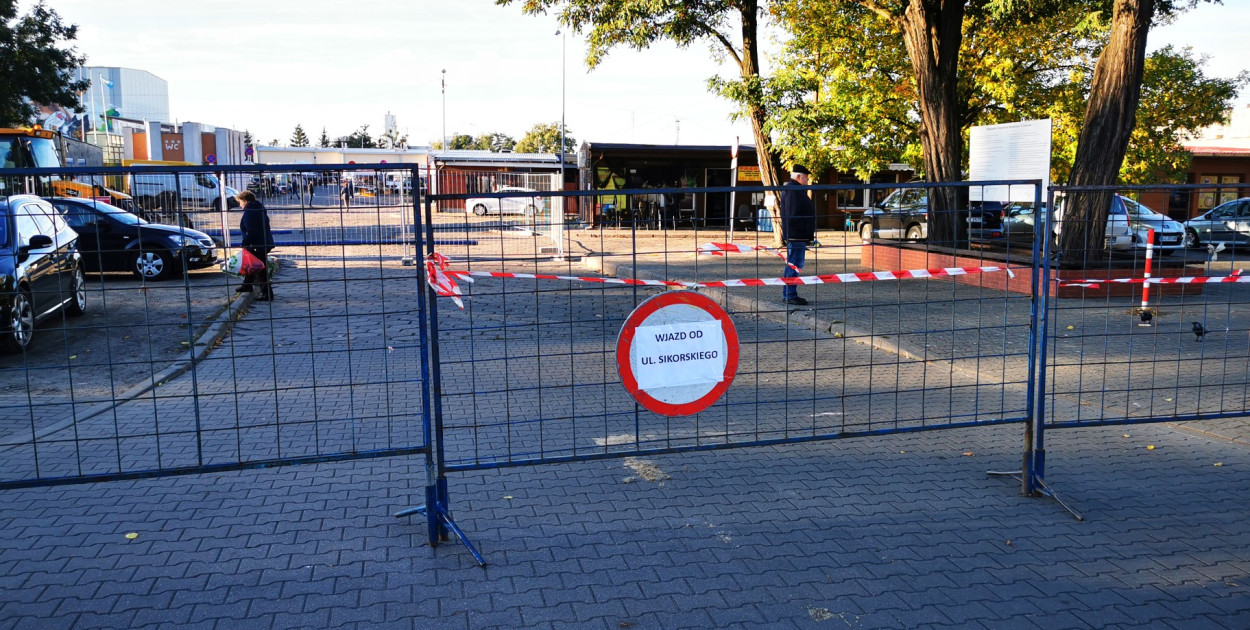 Targowisko miejskie w Łowiczu. fot. tb/NL