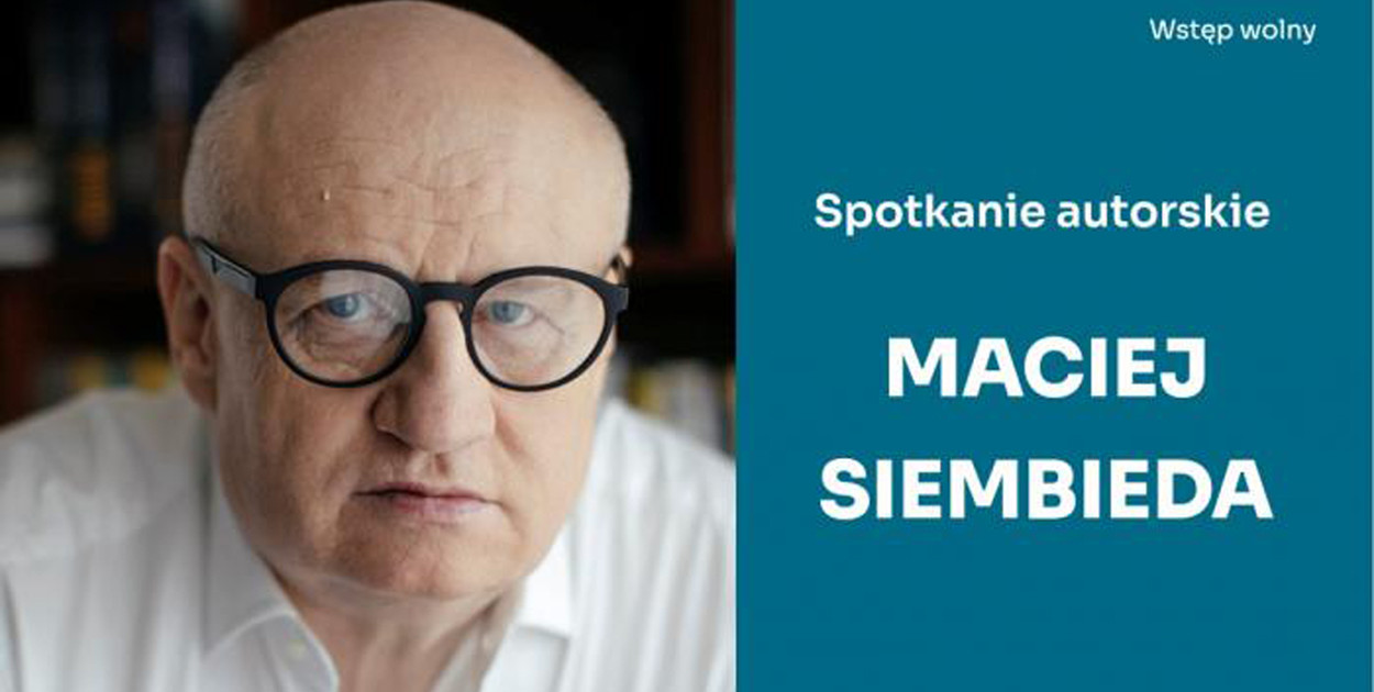 Łowicz. Spotkanie autorskie z Maciejem Siembiedą