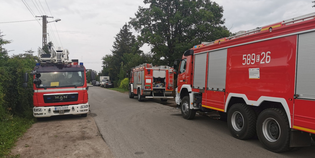 Fot. Zdjęcie zastępcze/Archiwum NŁ. Powyższe zdjęcie wykonano w pobliżu piekarni podczas interwencji straży pożarnej w 2022 roku.