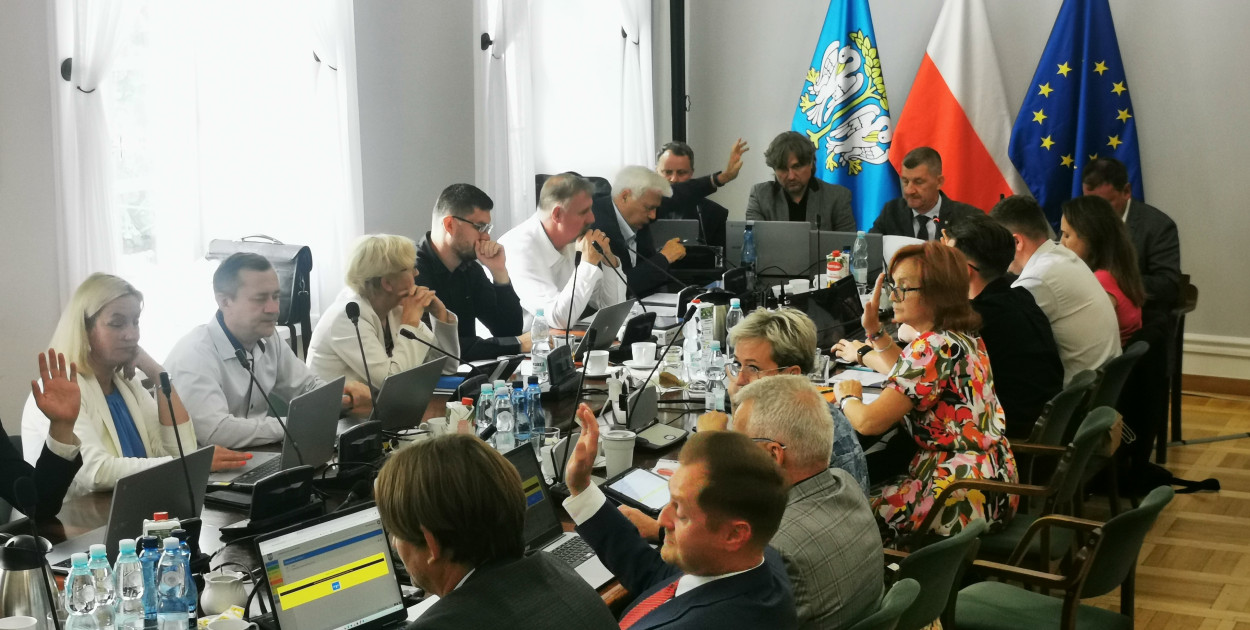 Radmi miejscy w trakcie sesji. fot. tb/NŁ