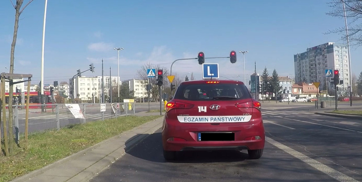 Egzamin na prawo jazdy. fot. WORD Łódź