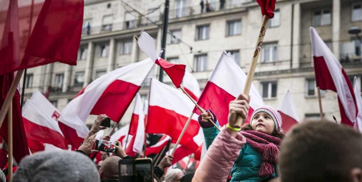 Marsz Niepodległości od lat gromadzi osoby świadome zagrożeń, jakie stanowi dla Polski polityka \"multikulti\". Fot. Stowarzyszenie Marsz Niepodległości