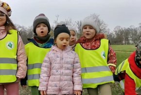 Kiernozia. Dzieci z przedszkola pożegnały zimę