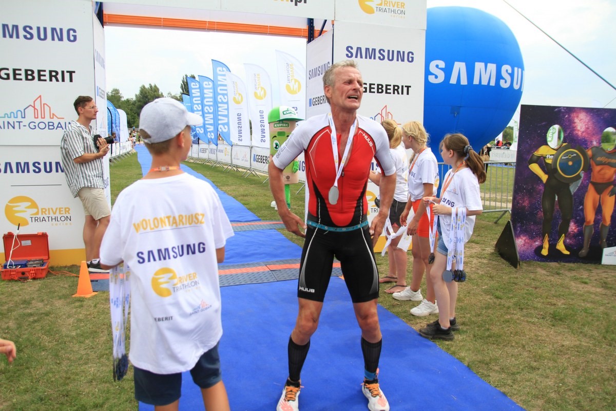 Fot.: Samsung River Triathlon w Kole.